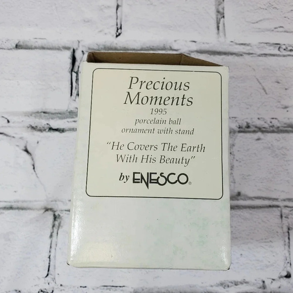 1995 Precious Moments "He Covers The Earth With His Beauty" Vintage Ornament HM7 - Picture 12 of 12